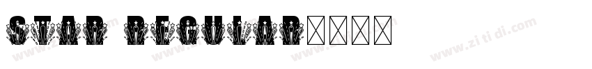 Star Regular字体转换